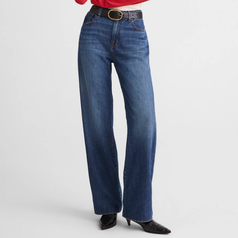 The Perfect Vintage Wide-Leg Jean in SoftDrape